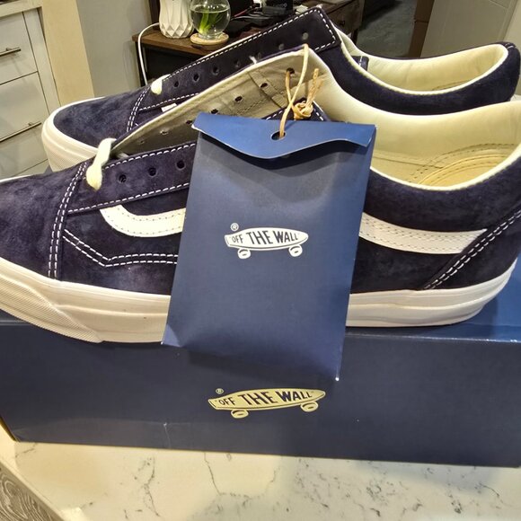 VANS Premium Old Skool 36 Baritone Blue - VN000CNGCIE PIG SUEDE MENS SIZE 13 NEW - Picture 5 of 11